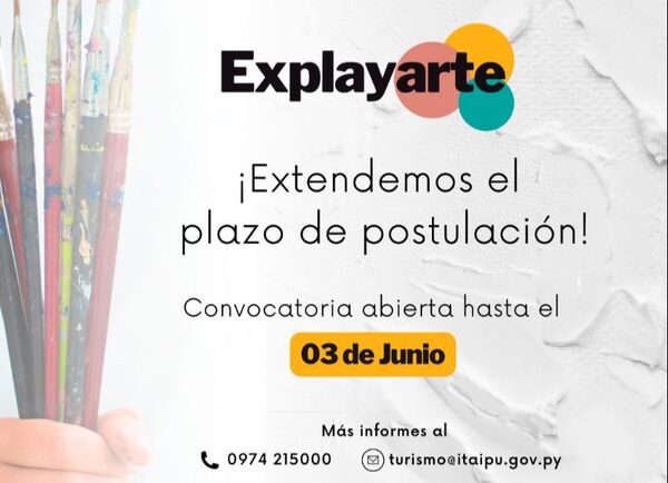 Extienden plazo para la postulación al concurso Explayarte