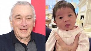 Robert De Niro muestra orgulloso a su bebé