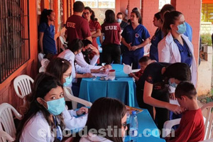 UCP en Acción: Escuela General Eduvigis Díaz favorecida por el proyecto de extensión universitaria con atención médica básica - El Nordestino