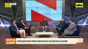 Video: Intendentes liberales piden renuncia de Efraín Alegre - En Detalles - ABC Color