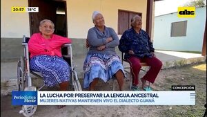 Concepción: Mujeres nativas mantienen vivo el dialecto guaná - Periodísticamente - ABC Color