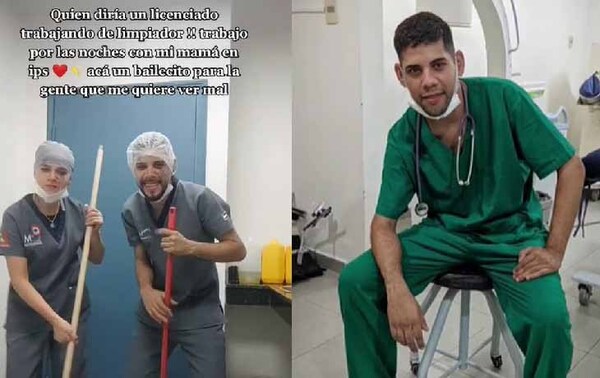 Aplauden en TikTok a joven enfermero de día y limpiador de noche – Prensa 5