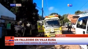 Hombre muere baleado en asalto en Villa Elisa