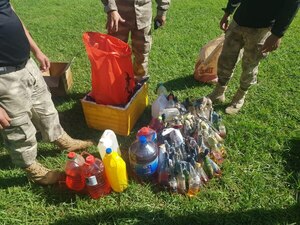 Incineran objetos incautados de los seguidores de Paraguayo Cubas