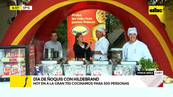 Video: Día de ñoquis con Hildebrand - ABC Noticias - ABC Color