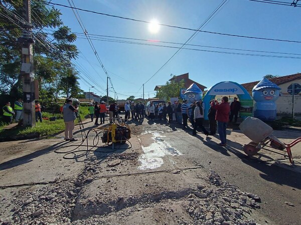 Diario HOY | Arrancan obras complementarias de alcantarillado sanitario en Fernando de la Mora