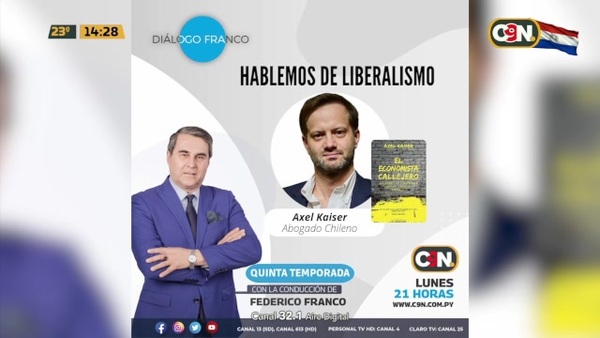 Esta noche en Diálogo Franco hablaremos de "Liberalismo" - C9N