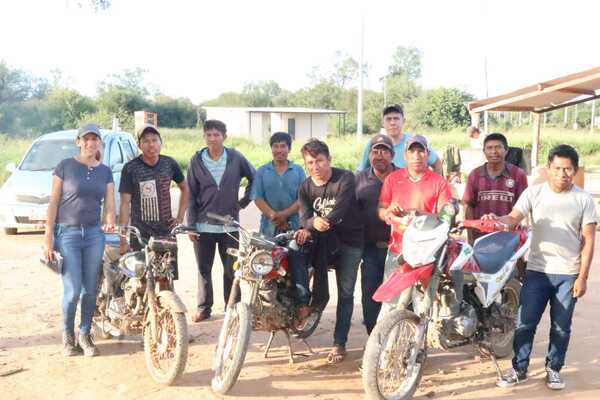 Comunidades beneficiarias con viviendas en Presidente Hayes recibieron capacitaciones en mantenimiento de motocicletas