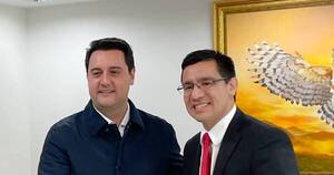 La Nación / Landy Torres y el gobernador de Paraná hablaron sobre desarrollo industrial y turístico