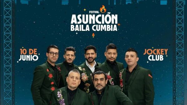 Ráfaga promete un fiestón en el Asunción Baila Cumbia