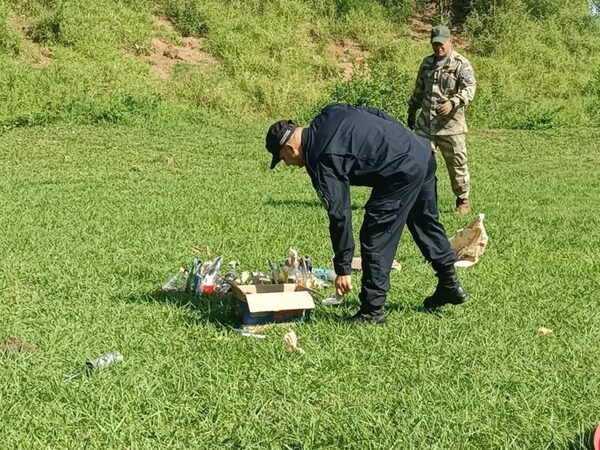 Diario HOY | Destruyen de objetos punzantes e inflamables, incautados tras manifestaciones