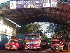 Bomberos de tres compañías cierran sus cuarteles en Hernandarias - ABC en el Este - ABC Color
