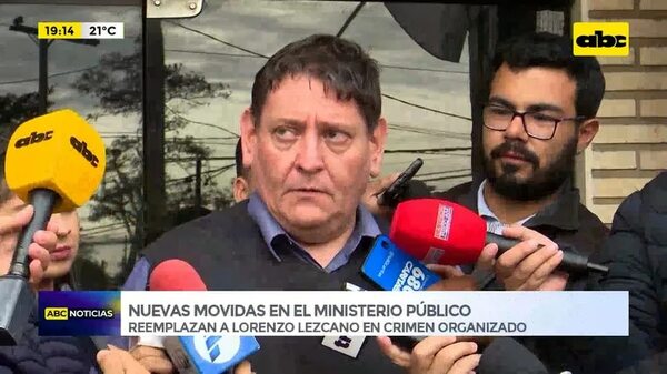 Video: Sustituyen a Lorenzo Lezcano y otros fiscales de Crimen Organizado - ABC Noticias - ABC Color