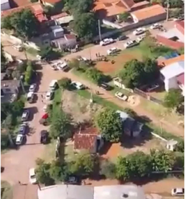 (VIDEO) Hasta con helicóptero buscan a malandros que mataron a joven para robarle su moto