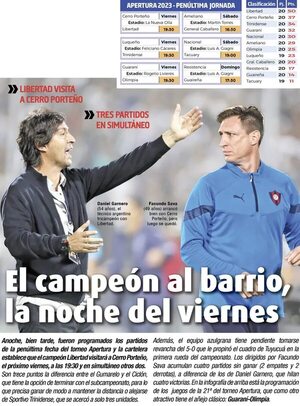 El campeón al barrio, la noche del viernes - Fútbol - ABC Color