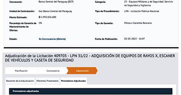 La Nación / Detector de bombas, merchandising y pasajes, en compras de último momento
