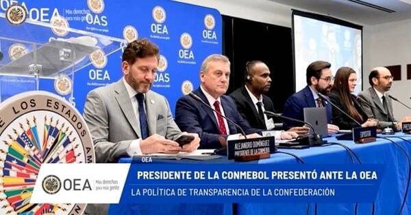 La Nación / Conmebol es el ejemplo de transformación para la OEA