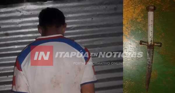 DETUVIERON AL HOMBRE QUE MATÓ A SU HERMANO POR NO HACER BIEN LA TORTILLA - Itapúa Noticias