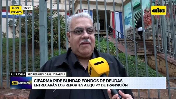 Video: Cifarma pide blindar fondos de deudas - ABC Noticias - ABC Color