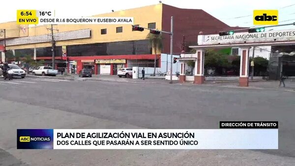 Video: Plan de agilización vial en Asunción - ABC Noticias - ABC Color