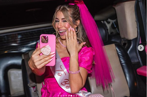 Jéssica Torres se vistió de Barbie para despedirse de su soltería - Te Cuento Paraguay