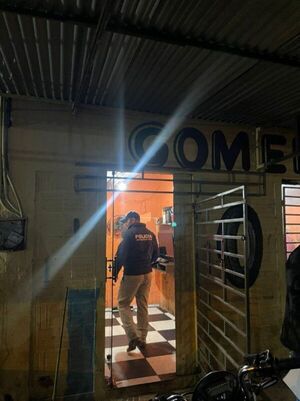 Gomería funcionaba como punto de distribución de drogas, según Fiscalía