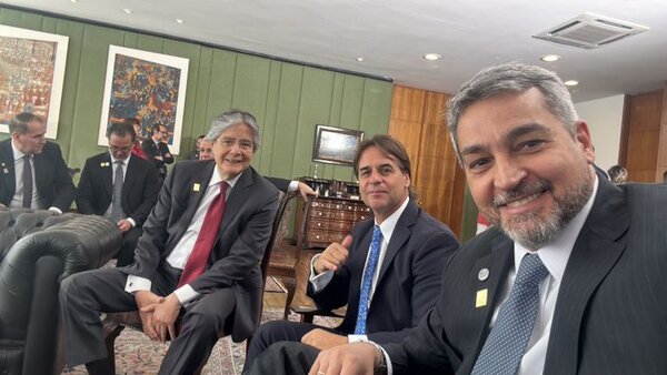 Mario Abdo participará en la cumbre de presidentes latinoamericanos en Brasil - El Independiente