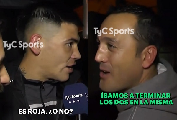 Insólito: Árbitro empuja a jugador y luego le interrumpe la entrevista - La Prensa Futbolera