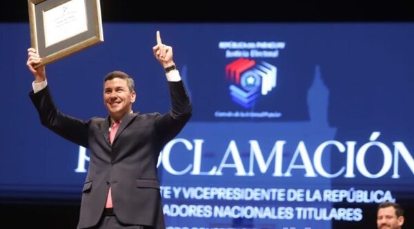 Santi Peña, proclamado como presidente electo: “Tenemos un país que reconstruir” - Noticiero Paraguay