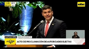 El TSJE es la piedra angular de la democracia, dice Peña como presidente proclamado