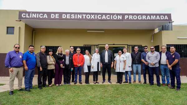 Habilitan mejoras en Clínica de Desintoxicación de CDE