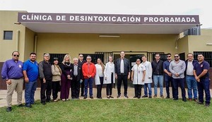 Gobernación de Alto Paraná habilita mejoras en Clínica de Desintoxicación de CDE | DIARIO PRIMERA PLANA