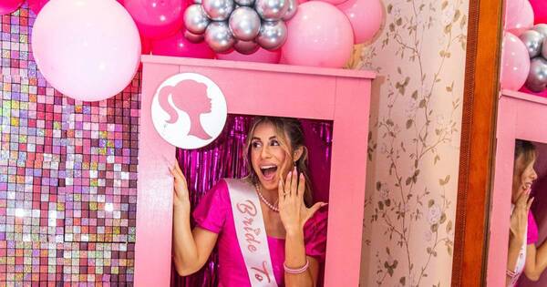 La Nación / Jessica Torres se despide de la soltería como una Barbie