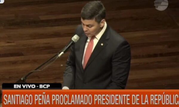 Santiago Peña fue proclamado Presidente de la República | Telefuturo