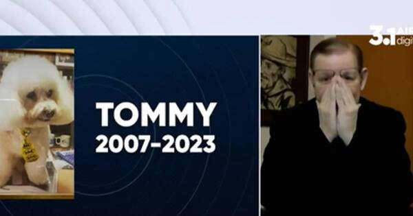 La Nación / Carlos Martini homenajeó a Tommy y se quebró en vivo