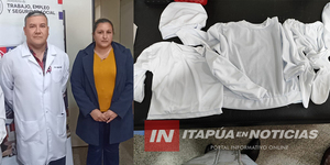 DONARON PRENDAS PARA RECIÉN NACIDOS EN EL HOSPITAL REGIONAL DE ENCARNACIÓN - Itapúa Noticias