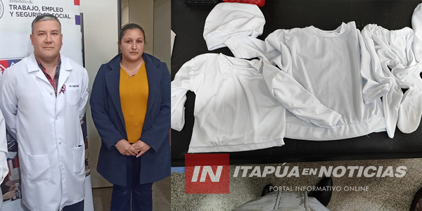 DONARON PRENDAS PARA RECIÉN NACIDOS EN EL HOSPITAL REGIONAL DE ENCARNACIÓN - Itapúa Noticias