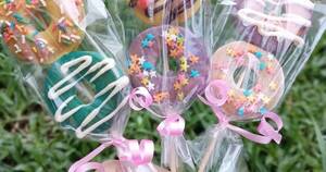 La Nación / Emprendedores LN: ¿Te gustaría recibir unas deliciosas y coloridas minidonas de regalo?