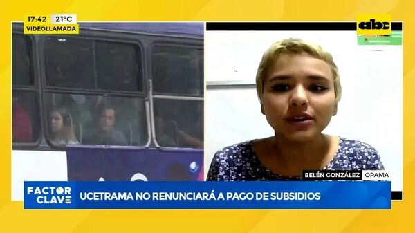 Video: Ucetrama desiste de renunciar al subsidio - Factor Clave - ABC Color