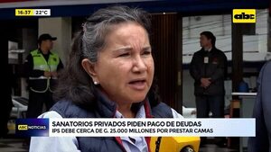 Video: Gremio de sanatorios privados reclama millonaria deuda al IPS - ABC Noticias - ABC Color