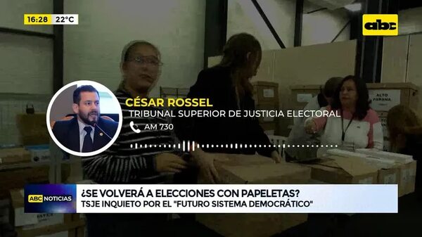 Video: ¿Se volverá a elecciones con papeletas? - ABC Noticias - ABC Color