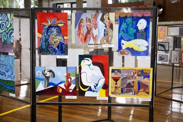 “Todo lo que puedes imaginar es real”: alumnos del ASA presentan su muestra de arte - Artes Plásticas - ABC Color