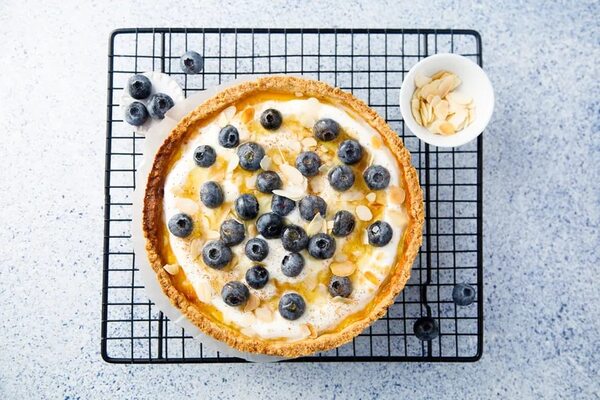 Tarta de naranja y arándanos: grande o tamaño mini - Gastronomía - ABC Color