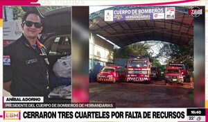 Tres cuarteles de bomberos cierran sus puertas por falta de recursos en Hernandarias - Megacadena — Últimas Noticias de Paraguay
