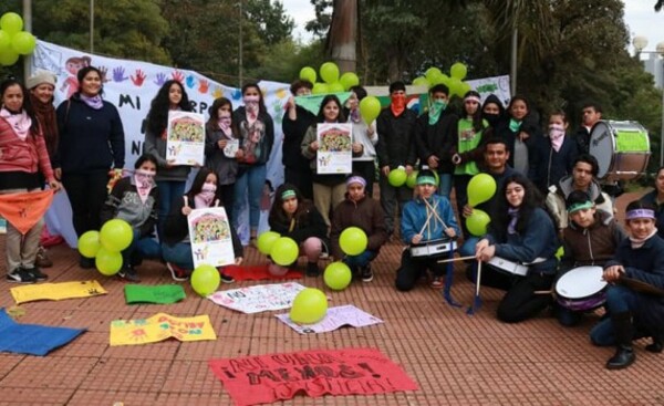 Organizan actividad por infancias y adolescencias libres de violencia