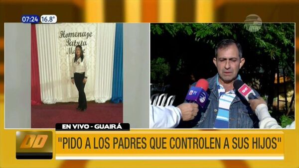 Docente asesinada: “Me dijeron que va haber castigo”