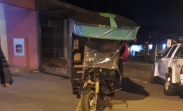 Choque entre motocarro y motocicleta dejó un herido