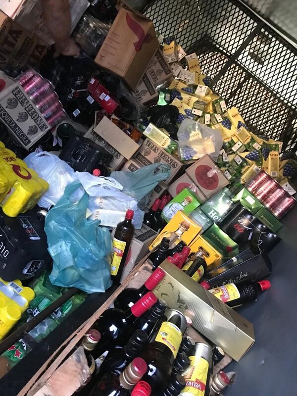 Corrupción imperante en las cárceles: Incautan inmensa cantidad de bedidas alcohólicas de penal - Judiciales.net