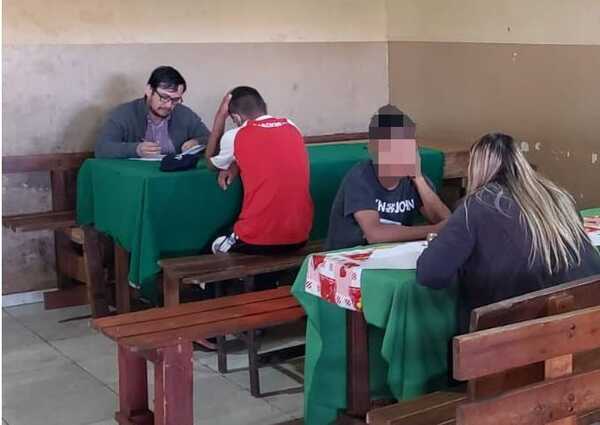 Ministerio de Justicia fiscaliza el Centro Educativo de Ciudad del Este