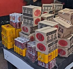 Incautan camionada de alcohol de cárcel de CDE